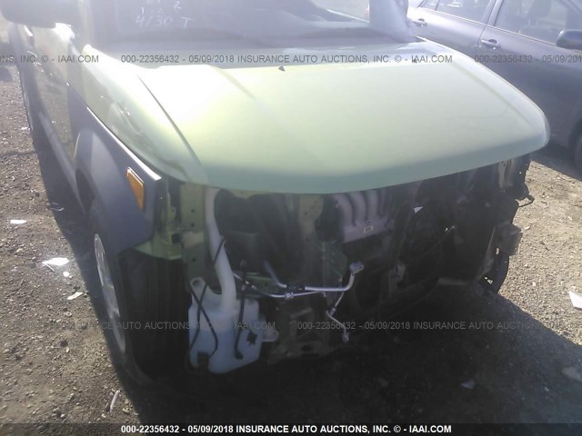 5J6YH28328L010720 - 2008 HONDA ELEMENT LX GREEN photo 6