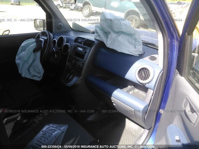 5J6YH28344L015492 - 2004 HONDA ELEMENT LX BLUE photo 5