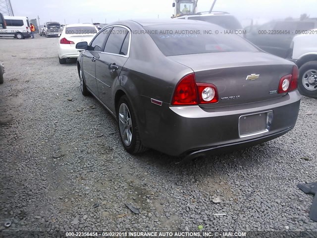 1G1ZC5E03AF201452 - 2010 CHEVROLET MALIBU 1LT 棕色 照片 3