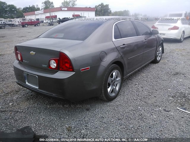 1G1ZC5E03AF201452 - 2010 CHEVROLET MALIBU 1LT 棕色 照片 4