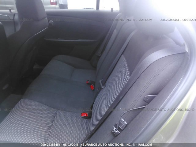 1G1ZC5E03AF201452 - 2010 CHEVROLET MALIBU 1LT 棕色 照片 8