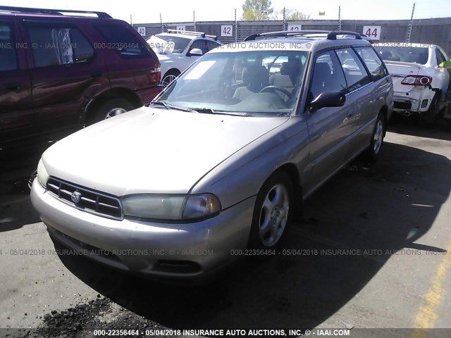 4S3BK4356X7314562 - 1999 SUBARU LEGACY L/30TH ANNIVERSARY L GOLD photo 2
