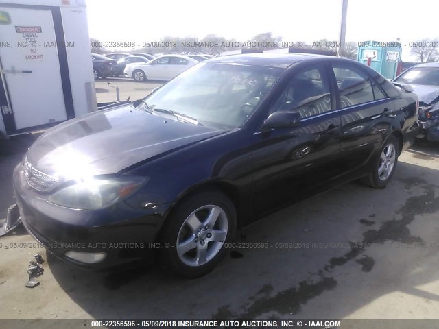 JTDBF32K920005384 - 2002 TOYOTA CAMRY LE/XLE/SE PURPLE photo 2