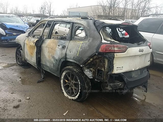 1C4PJMCS4FW651119 - 2015 JEEP CHEROKEE LATITUDE Ağ foto 3