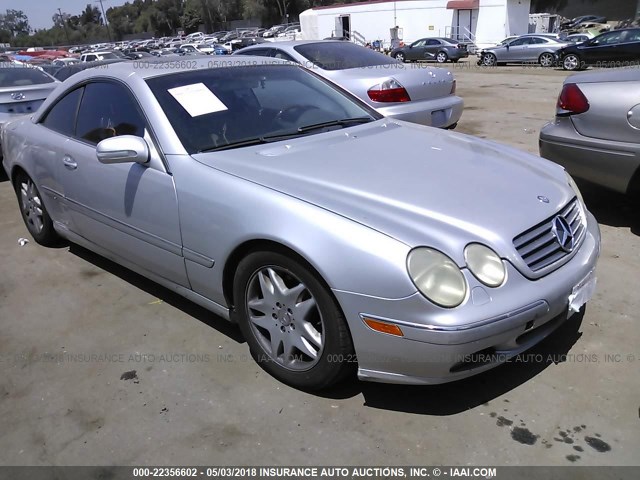 WDBPJ75JXYA002042 - 2000 MERCEDES-BENZ CL 500 SILVER photo 1