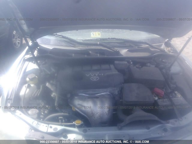 4T1BF3EK4AU560418 - 2010 TOYOTA CAMRY SE/LE/XLE 绿色 照片 10