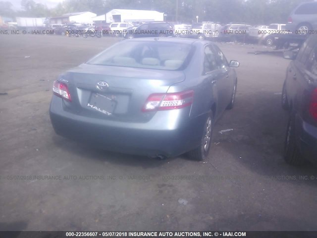 4T1BF3EK4AU560418 - 2010 TOYOTA CAMRY SE/LE/XLE 绿色 照片 4