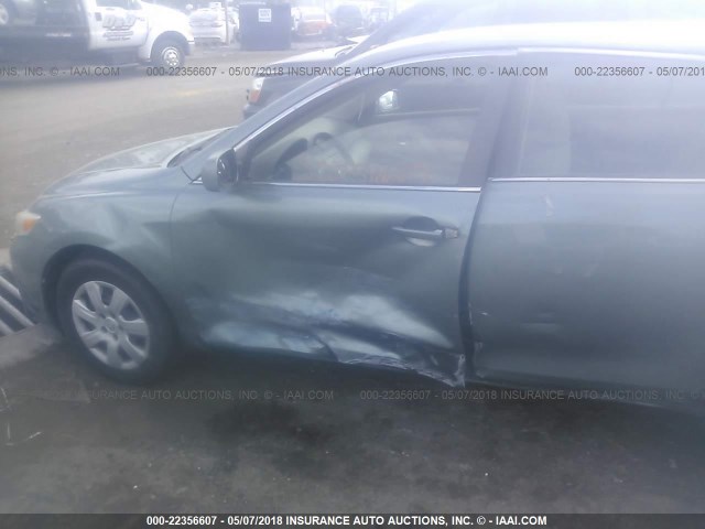 4T1BF3EK4AU560418 - 2010 TOYOTA CAMRY SE/LE/XLE 绿色 照片 6