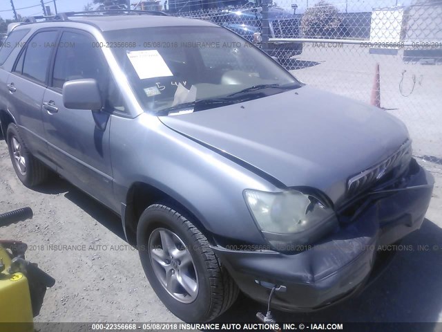 JTJGF10U620120309 - 2002 LEXUS RX 300 TAN photo 1