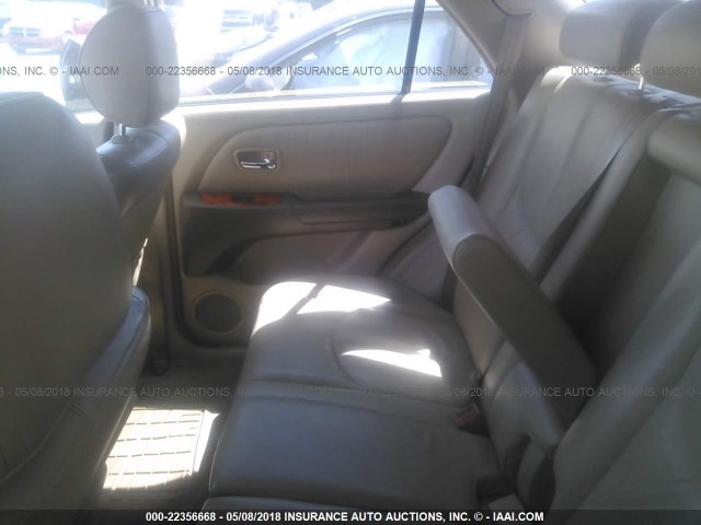 JTJGF10U620120309 - 2002 LEXUS RX 300 TAN photo 8