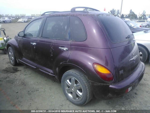 3C4FY58B13T545055 - 2003 CHRYSLER PT CRUISER TOURING PURPLE photo 3