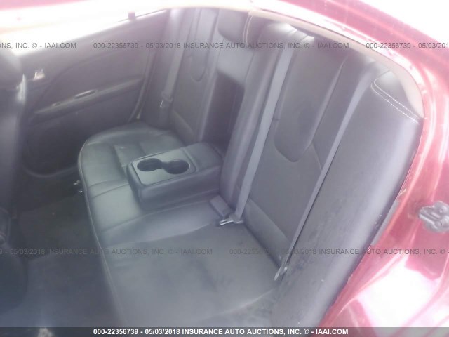 3FAHP0CG5CR183882 - 2012 FORD FUSION SEL RED photo 8
