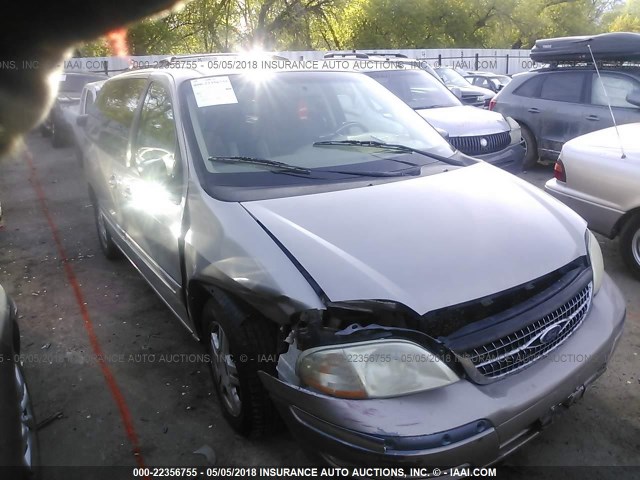 2FMZA524X2BA51018 - 2002 FORD WINDSTAR SE SILVER photo 1