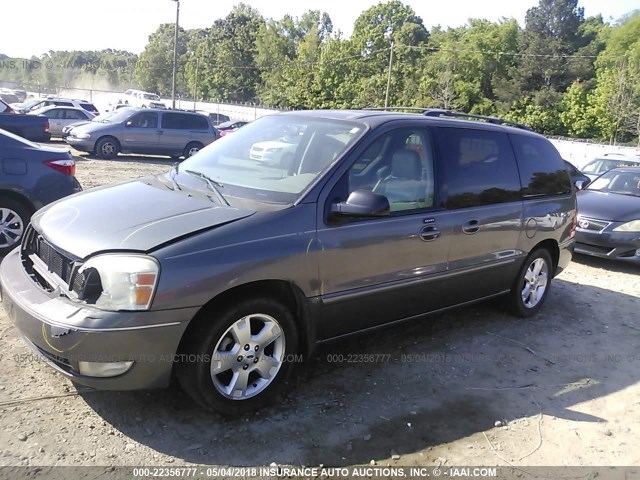 2FMDA52295BA37947 - 2005 FORD FREESTAR SEL GRAY photo 2