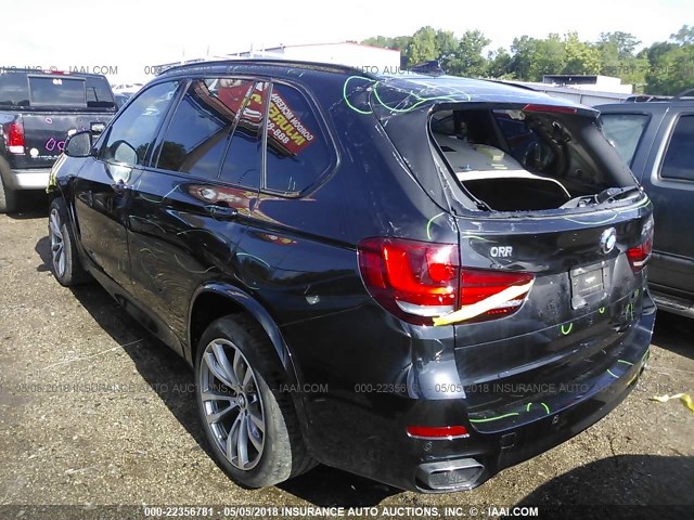 5UXKR2C55G0U17446 - 2016 BMW X5 SDRIVE35I BLACK photo 3