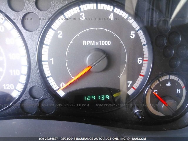 1J4GL38KX5W644567 - 2005 JEEP LIBERTY RENEGADE SILVER photo 7