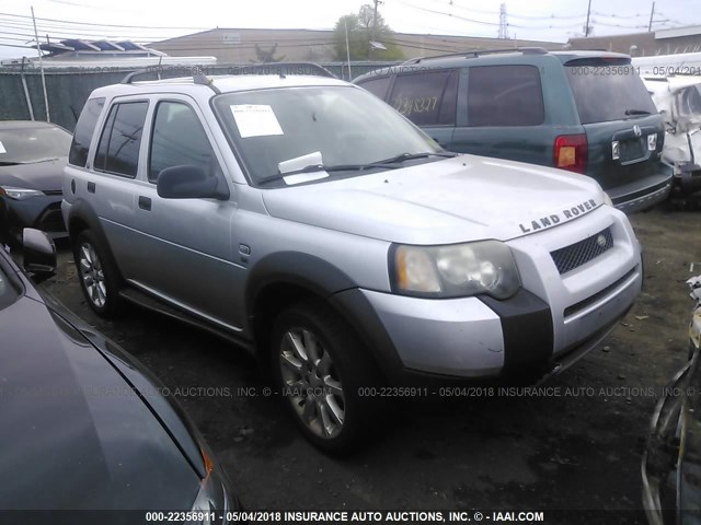 SALNY22264A416572 - 2004 LAND ROVER FREELANDER SE SILVER photo 1