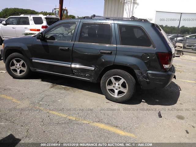 1J4GR48K85C715285 - 2005 JEEP GRAND CHEROKEE LAREDO/COLUMBIA/FREEDOM 绿色 照片 3