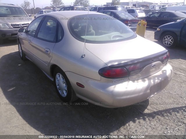 1FAFP52S4WA138425 - 1998 FORD TAURUS LX/SE GOLD photo 3