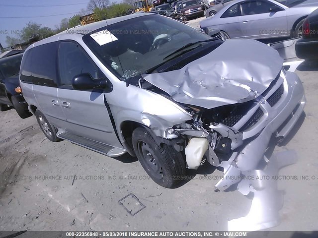 1B4GP45351B229202 - 2001 DODGE CARAVAN SPORT SILVER photo 1