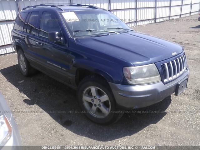 1J4GW48S64C419088 - 2004 JEEP GRAND CHEROKEE LAREDO/COLUMBIA/FREEDOM 蓝色 照片 1