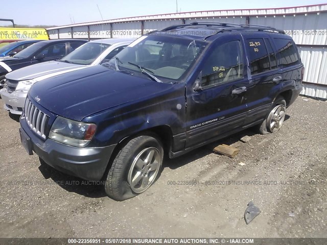1J4GW48S64C419088 - 2004 JEEP GRAND CHEROKEE LAREDO/COLUMBIA/FREEDOM 蓝色 照片 2