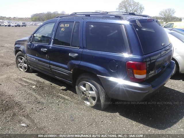 1J4GW48S64C419088 - 2004 JEEP GRAND CHEROKEE LAREDO/COLUMBIA/FREEDOM 蓝色 照片 3
