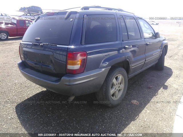 1J4GW48S64C419088 - 2004 JEEP GRAND CHEROKEE LAREDO/COLUMBIA/FREEDOM 蓝色 照片 4
