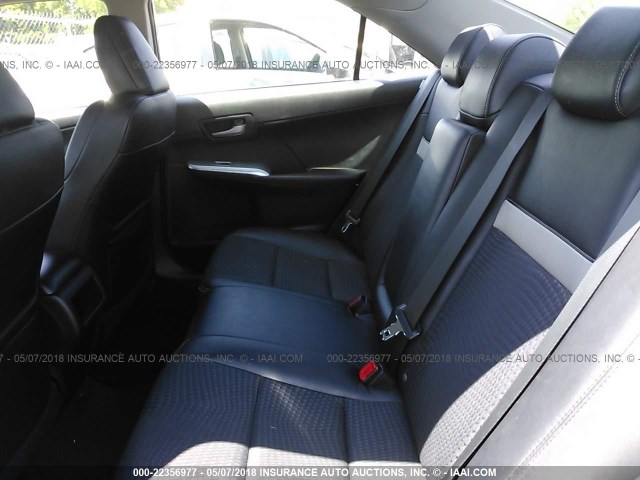 4T1BF1FK6CU053705 - 2012 TOYOTA CAMRY SE/LE/XLE Қара фото 8