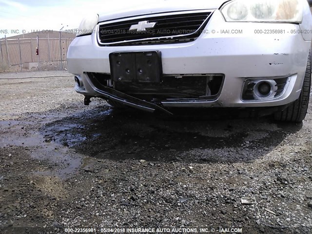 1G1ZU53876F193532 - 2006 CHEVROLET MALIBU LTZ 银色 照片 6