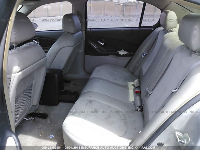 1G1ZU53876F193532 - 2006 CHEVROLET MALIBU LTZ 银色 照片 8