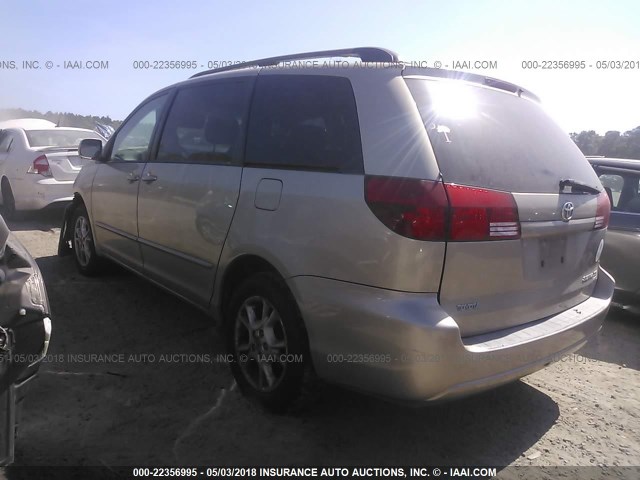 5TDBA22C75S037513 - 2005 TOYOTA SIENNA XLE/XLE LIMITED GRAY photo 3