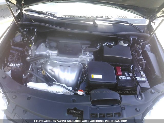 4T1BF1FK1GU145732 - 2016 TOYOTA CAMRY LE/XLE/SE/XSE BLACK photo 10