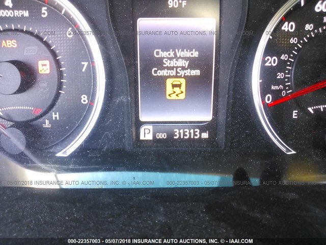 4T1BF1FK1GU145732 - 2016 TOYOTA CAMRY LE/XLE/SE/XSE BLACK photo 7