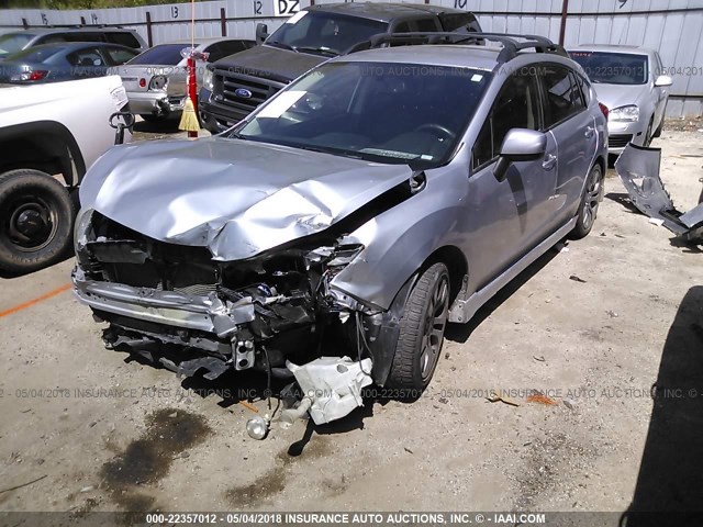 JF1GPAR64D2894852 - 2013 SUBARU IMPREZA SPORT LIMITED SILVER photo 2