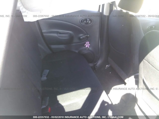 3N1CE2CP6EL389369 - 2014 NISSAN VERSA NOTE S/S PLUS/SV/SL WHITE photo 8