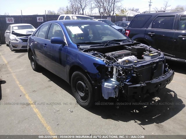JTNBE46K773095803 - 2007 TOYOTA CAMRY NEW GENERAT CE/LE/XLE/SE BLUE photo 1