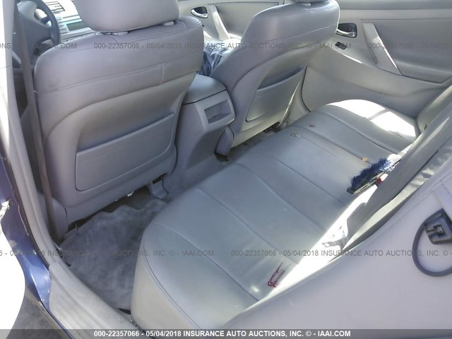 JTNBE46K773095803 - 2007 TOYOTA CAMRY NEW GENERAT CE/LE/XLE/SE BLUE photo 8