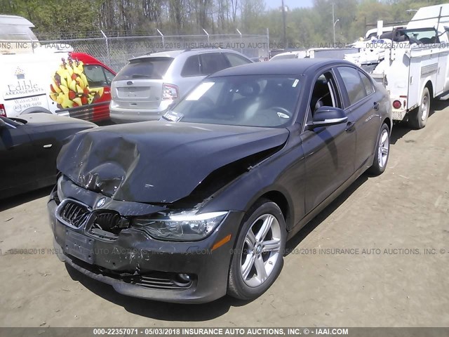 WBA3D5C51EKX99558 - 2014 BMW 328 D/XDRIVE BLACK photo 2
