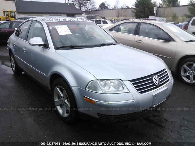 WVWTH63B34P205847 - 2004 VOLKSWAGEN PASSAT GLX 4MOTION GRAY photo 1