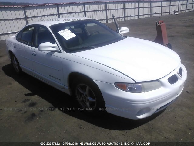 1G2WP52K4YF100259 - 2000 PONTIAC GRAND PRIX GT WHITE photo 1