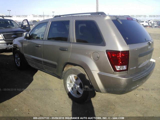 1J4GR48K95C568152 - 2005 JEEP GRAND CHEROKEE LAREDO/COLUMBIA/FREEDOM 棕色 照片 3