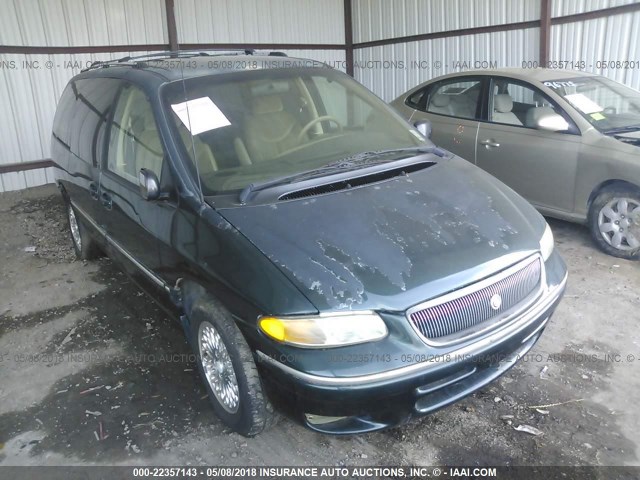 1C4GP54L3TB313340 - 1996 CHRYSLER TOWN & COUNTRY  GREEN photo 1