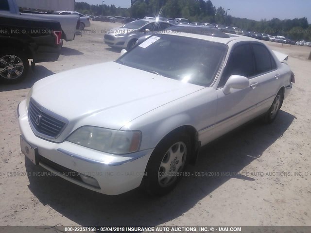 JH4KA9664XC001598 - 1999 ACURA 3.5RL WHITE photo 2