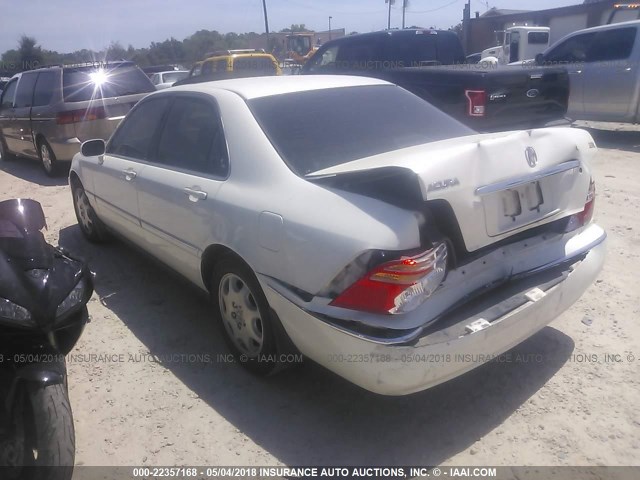 JH4KA9664XC001598 - 1999 ACURA 3.5RL WHITE photo 3