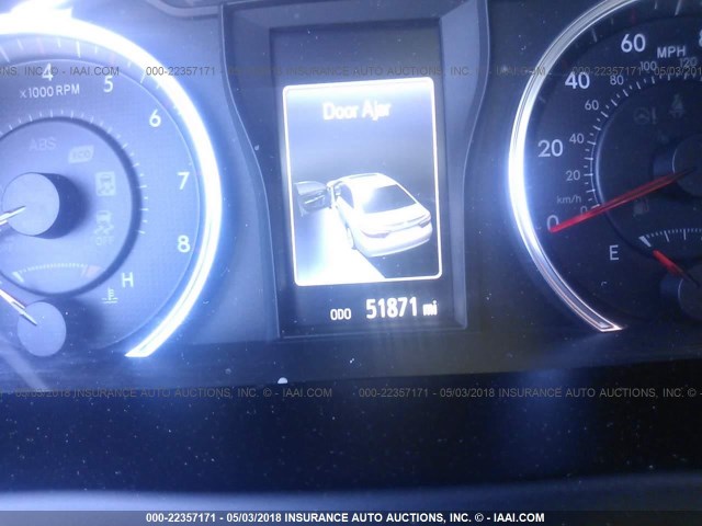 4T1BF1FK8GU582241 - 2016 TOYOTA CAMRY LE/XLE/SE/XSE RED photo 7