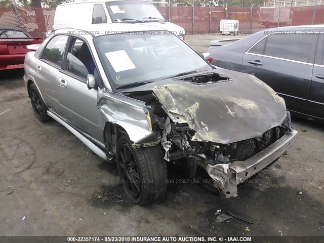 JF1GD70666L515453 - 2006 SUBARU IMPREZA WRX STI GRAY photo 1