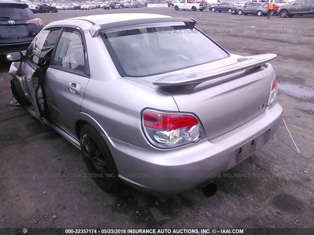 JF1GD70666L515453 - 2006 SUBARU IMPREZA WRX STI GRAY photo 3