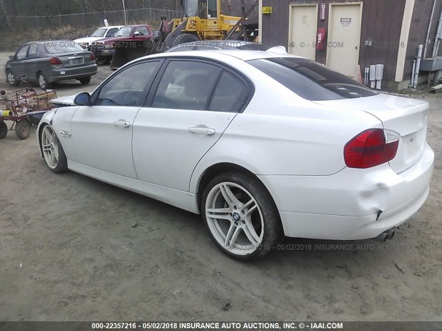 WBAVA335X7KX80449 - 2007 BMW 328 I WHITE photo 3