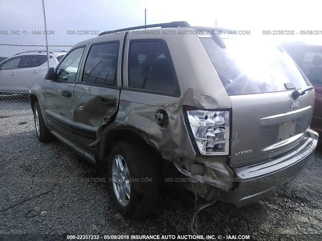 1J4GS48K36C295649 - 2006 JEEP GRAND CHEROKEE LAREDO/COLUMBIA/FREEDOM 金色 照片 6